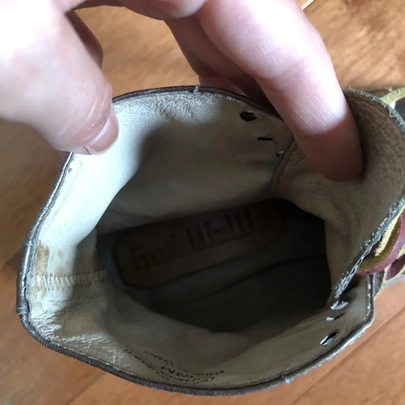 Gee Wawa Bronze Leather  Boots Size 6.5 Women's - Picture 5 of 10